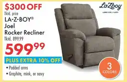 Boscov's LA-Z-BOY Joel Rocker Recliner offer