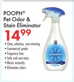 Boscov's POOPH Pet Odor & Stain Eliminator offer