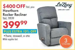 Boscov's Hawthorn Rocker Recliner offer