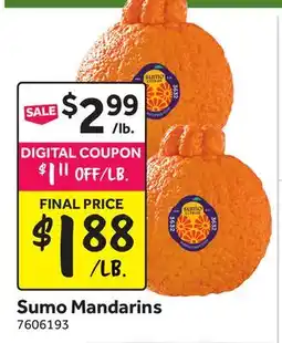 Stop&Shop Sumo Mandarins offer
