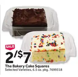Stop&Shop The Bakery Cake Squares offer