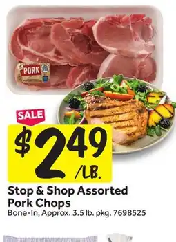 Stop&Shop Stop & Shop Assorted Pork Chops offer
