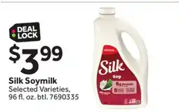 Stop&Shop Silk Soymilk offer