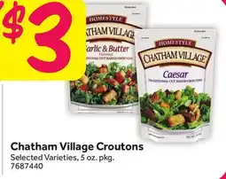 Stop&Shop Chatham Village Croutons offer