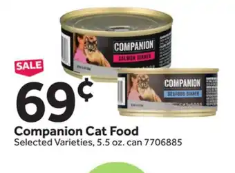 Stop&Shop Companion Cat Food offer