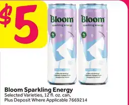 Stop&Shop Bloom Sparkling Energy offer