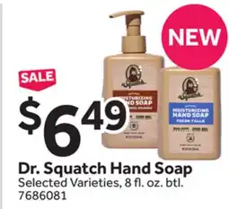 Stop&Shop Dr. Squatch Hand Soap offer