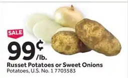 Stop&Shop Russet Potatoes or Sweet Onions offer
