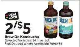 Stop&Shop Brew Dr. Kombucha offer