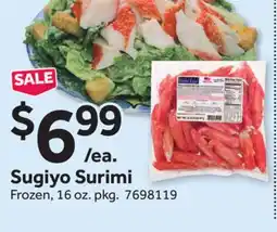 Stop&Shop Sugiyo Surimi offer
