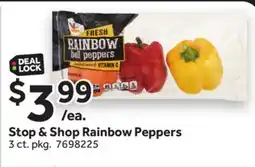Stop&Shop Stop & Shop Rainbow Peppers offer