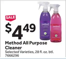 Stop&Shop Method All Purpose Cleaner offer