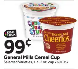 Stop&Shop General Mills Cereal Cup offer