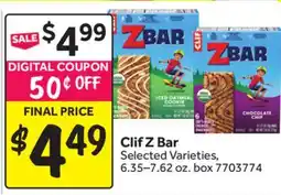 Stop&Shop Clif Z Bar offer
