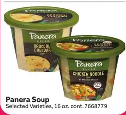 Stop&Shop Panera Soup offer