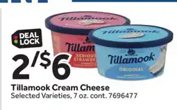 Stop&Shop Tillamook Cream Cheese offer