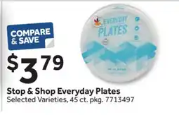 Stop&Shop Stop & Shop Everyday Plates offer
