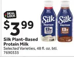 Stop&Shop Silk Plant-Based Protein Milk offer