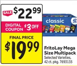 Stop&Shop FritoLay Mega Size Multipack offer