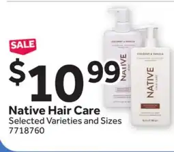 Stop&Shop Native Hair Care offer
