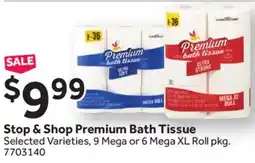 Stop&Shop Stop & Shop Premium Bath Tissue offer
