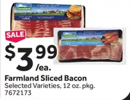 Stop&Shop Farmland Sliced Bacon offer
