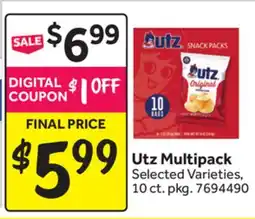 Stop&Shop Utz Multipack offer