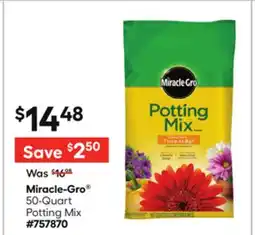 Lowe's 50-Quart Potting Mix offer