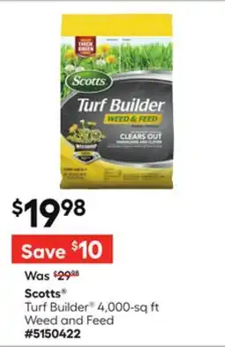 Lowe's Turf Builder 4,000-sq ft Weed and Feed offer