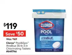 Lowe's Pool&Spa XtraBlue 35-lb 3-in Chlorinating Tablets offer