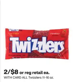 CVS ALL Twizzlers 11-16 oz offer
