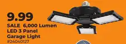 Runnings 6, 000 Lumen LED 3 Panel Garage Light offer
