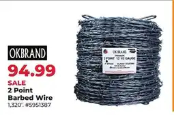 Runnings 2 Point Barbed Wire offer