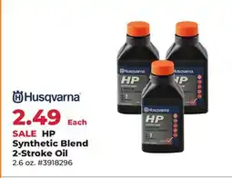 Runnings Husqvarna HP Synthetic Blend 2-Stroke Oil offer