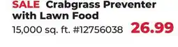 Runnings MaxLawn Crabgrass Preventer with Lawn Food offer