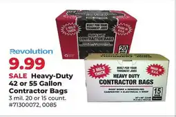 Runnings Heavy-Duty 42 or 55 Gallon Contractor Bags offer