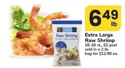 Safeway Extra Large Raw Shrimp offer