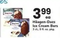 Safeway Häagen-Dazs Ice Cream Bars offer