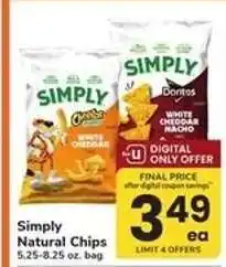 Safeway Simply Natural Chips offer