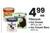 Safeway Tillamook Ice Cream offer