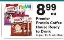 Safeway Premier Protein Coffee House Ready to Drink offer