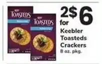Safeway Keebler Toasteds Crackers offer