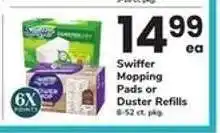 Safeway Swiffer Mopping Pads or Duster Refills offer