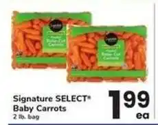 Safeway Signature Select Baby Carrots offer