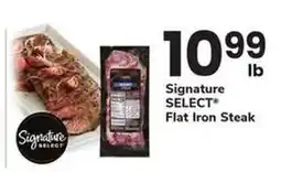 Safeway Signature SELECT Flat Iron Steak offer