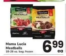 Safeway Mama Lucia Meatballs offer