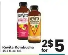 Safeway Kevita Kombucha offer