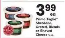 Safeway Primo Taglio Cheese offer