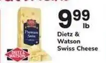 Safeway Dietz & Watson Swiss Cheese offer
