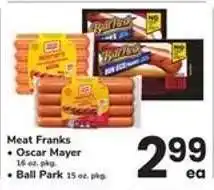 Safeway Meat Franks offer